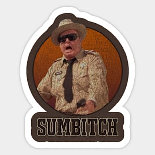 Sheriff Sumbitch Smokey Bandit Sticker